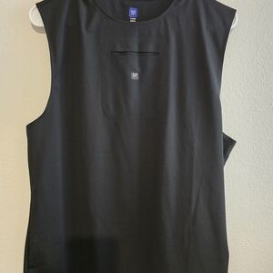 Yeezy x Gap Balenciaga Second Skin Sleeveless Tank Top Shirt Black Men's XL NWT